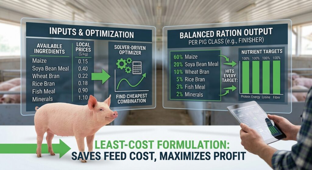 Least-Cost Ration Balancing Service (We create your ration)